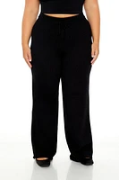 Plus Sweater-Knit Pants