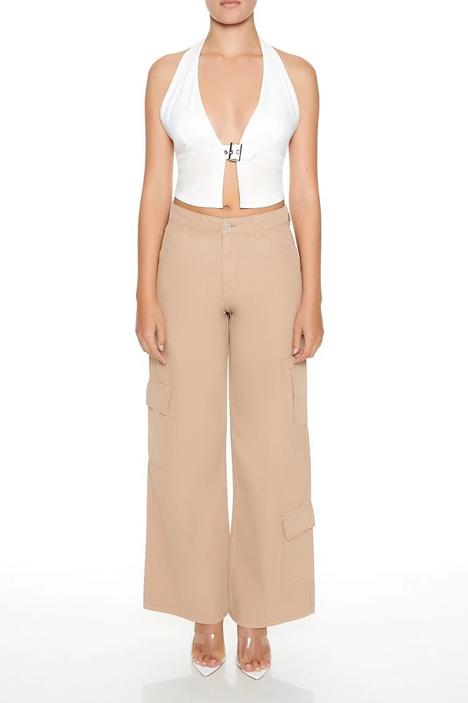 Twill Cargo Carpenter Pants