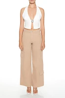 Twill Cargo Carpenter Pants