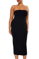 Plus Contour Sculpt Midi Tube Dress