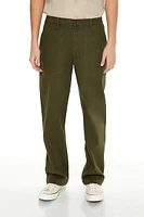 Mid-Rise Slim-Fit Pants