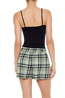 Seamless V-Neck Cropped Cami