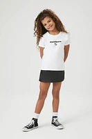 Girls Embroidered Capricorn Tee (Kids)