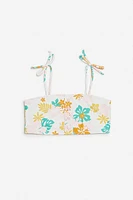 Girls Floral Print Bikini Top (Kids)