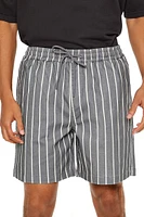 Pinstriped Volley Shorts