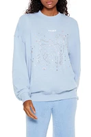 Beaded Taurus Pullover