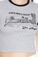 Los Angeles Ringer Baby Tee