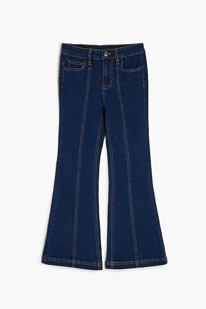 Girls Mid-Rise Flare Jeans (Kids)