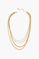 Layered Assorted Chain Necklace