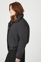 Funnel Neck Puffer Jacket