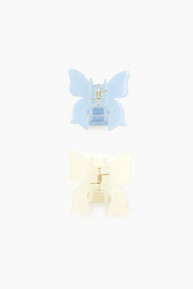 Butterfly Claw Hair Clip Set