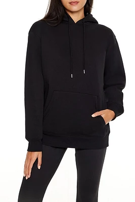 Fleece Drawstring Hoodie