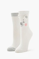 Bear Crew Socks Set - 2 pack