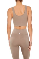 Seamless Ribbed Sports Bra