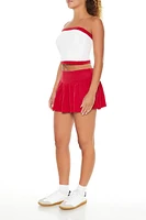 Tube Crop Top & Mini Skirt Set