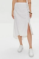 Kendall + Kylie Linen-Blend Skirt
