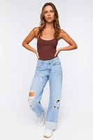 Ribbed Cami Bodysuit