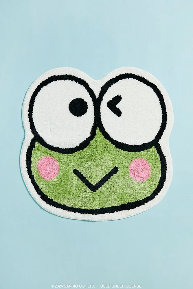 Plush Keroppi Rug