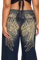 Plus Angel Mid-Rise Jeans