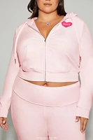 Plus Mean Girls Fetch Zip-Up Hoodie