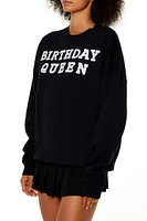 Birthday Queen Rhinestone Pullover