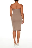 Plus Tube Midi Dress