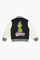 Girls The Grinch Bomber Jacket (Kids)