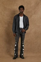 Compton Cowboys Star Flare Jeans