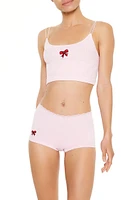 Seamless Bow Shortie Panties