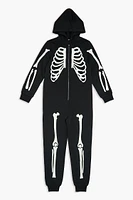 Girls Skeleton Pajama Jumpsuit (Kids)