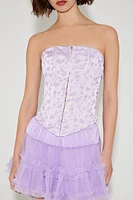Betsey Johnson Corset Tube Top