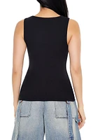 Square-Neck Tank Top