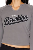 New York Brooklyn Raglan Tee