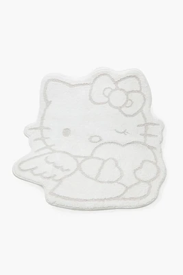 Plush Angel Hello Kitty Bath Rug