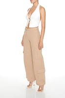 Twill Cargo Carpenter Pants