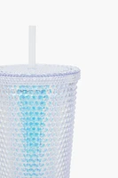 Iridescent Textured Tumbler