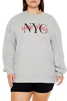 Plus Fleece New York Pullover