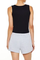 Cropped Thermal Tank Top