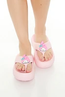 Sanrio Flatform Thong Sandals