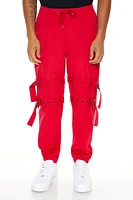 Buckled Drawstring Joggers