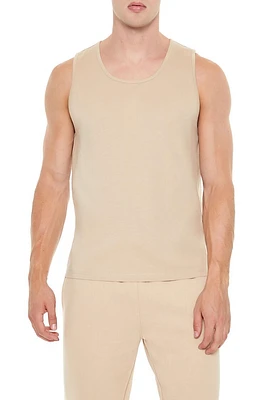 Basic Cotton Scoop Tank Top