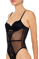 Sheer Lace Lingerie Bodysuit