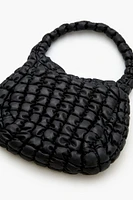 Quilted Faux Leather Tote Bag