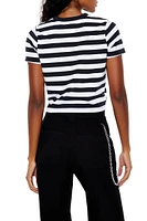 Jack & Sally Striped Baby Tee