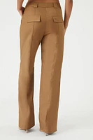 High-Rise Straight-Leg Pants