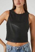 Sleeveless Zip-Back Top