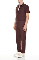 Cotton Zip-Up Coveralls