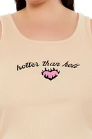 Plus Hotter Than Hell Tank Top