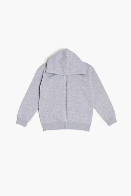 Kids Fleece Heathered Hoodie (Girls + Boys)