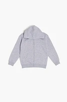 Kids Fleece Heathered Hoodie (Girls + Boys)